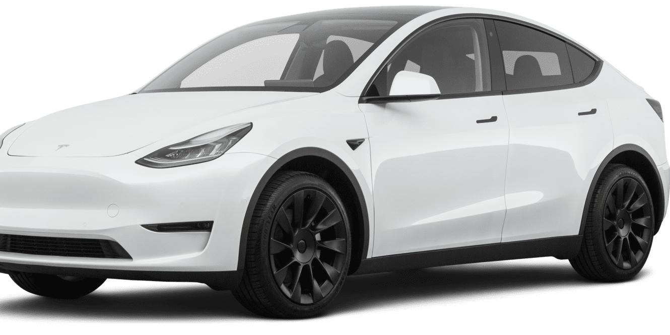 TESLA MODEL Y 2020 5YJYGDEE3LF053503 image